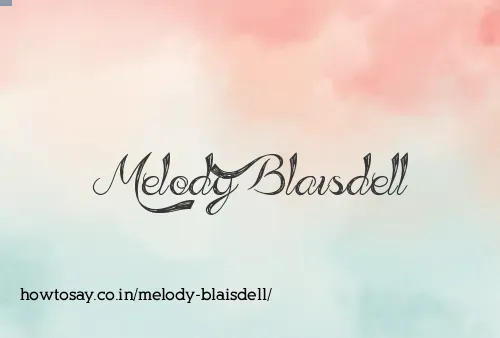 Melody Blaisdell