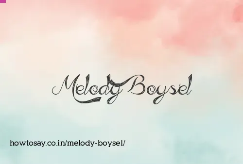 Melody Boysel