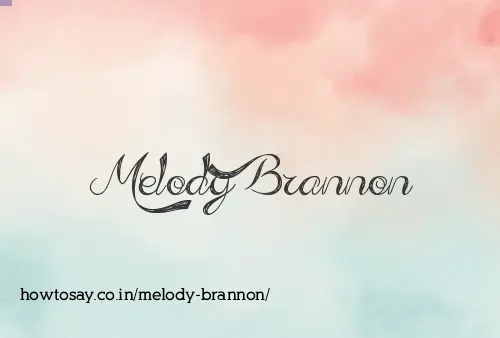 Melody Brannon