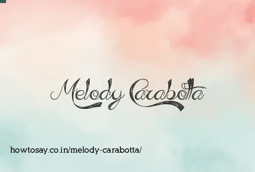Melody Carabotta