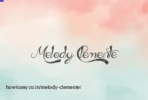 Melody Clemente