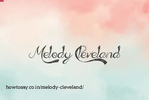Melody Cleveland