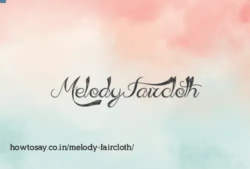 Melody Faircloth