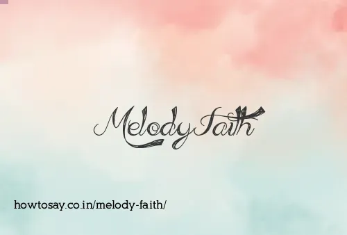 Melody Faith