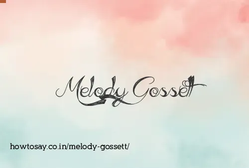 Melody Gossett