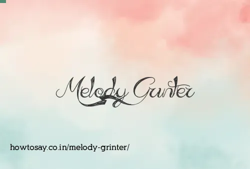 Melody Grinter
