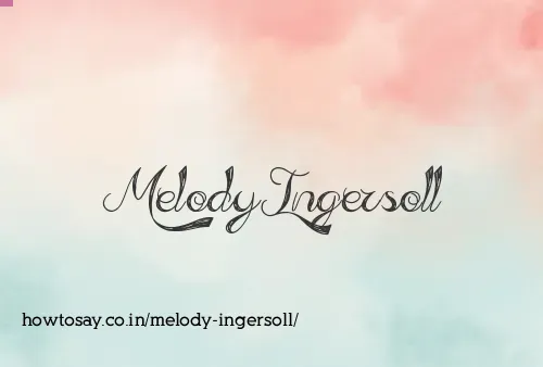 Melody Ingersoll