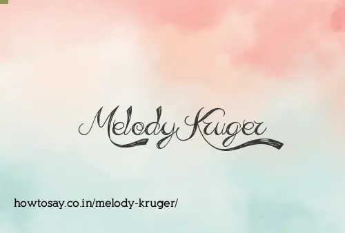Melody Kruger