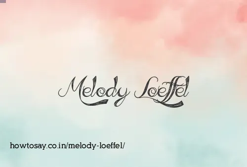 Melody Loeffel