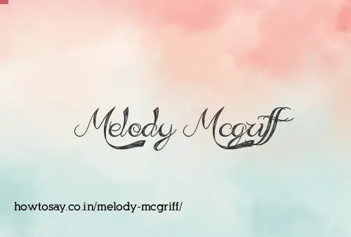 Melody Mcgriff