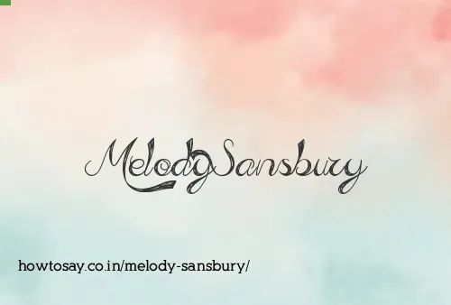 Melody Sansbury