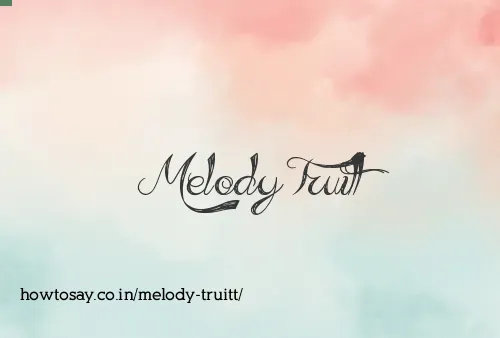 Melody Truitt