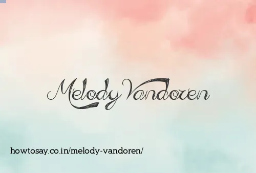 Melody Vandoren