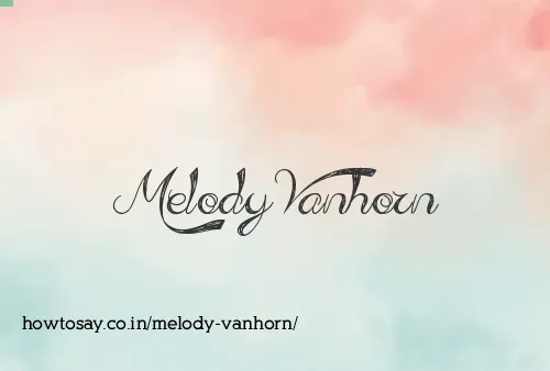 Melody Vanhorn