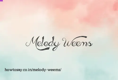 Melody Weems