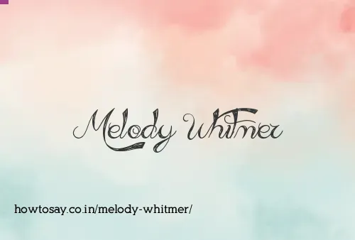 Melody Whitmer