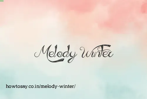 Melody Winter