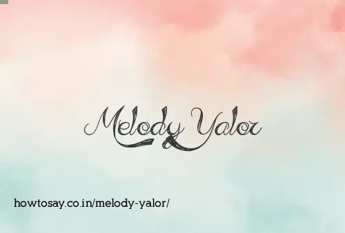 Melody Yalor