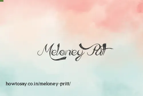 Meloney Pritt