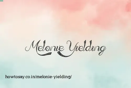 Melonie Yielding