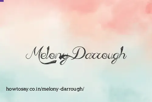 Melony Darrough