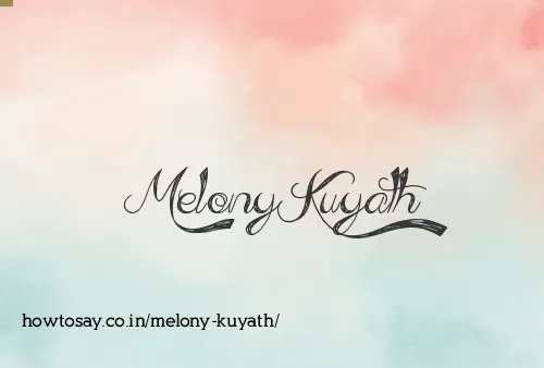 Melony Kuyath