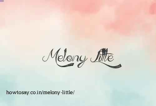 Melony Little