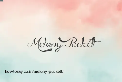 Melony Puckett