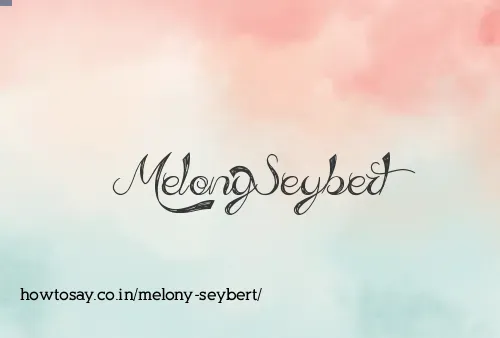 Melony Seybert