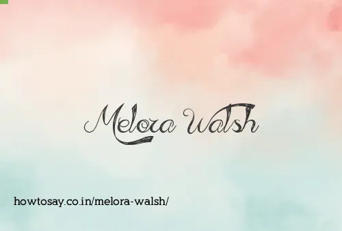Melora Walsh