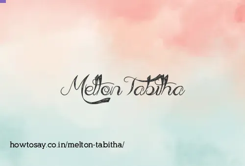 Melton Tabitha