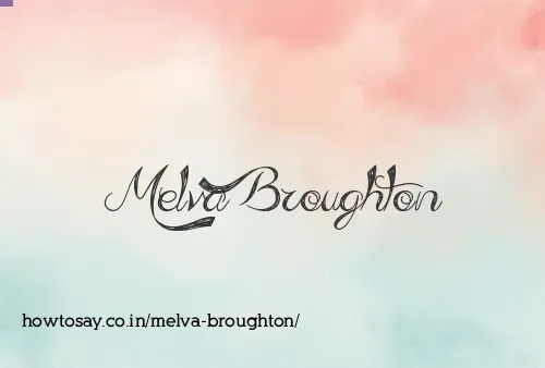 Melva Broughton