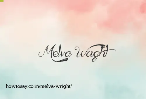 Melva Wright