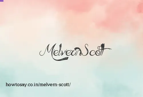 Melvern Scott