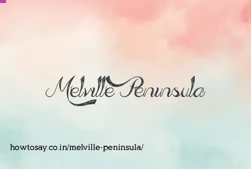Melville Peninsula