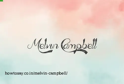 Melvin Campbell