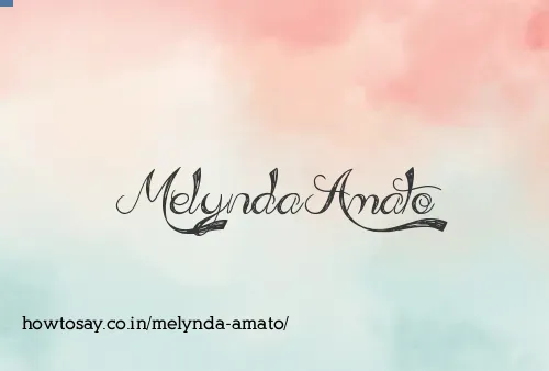 Melynda Amato