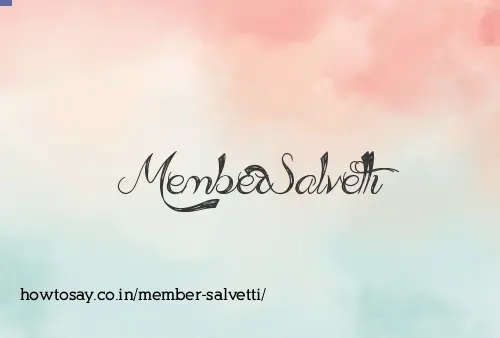 Member Salvetti