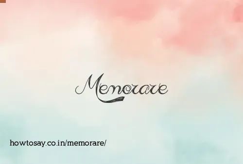 Memorare