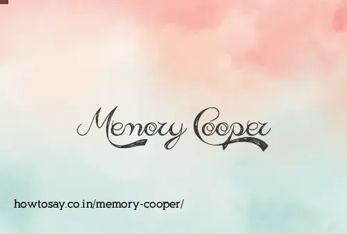 Memory Cooper