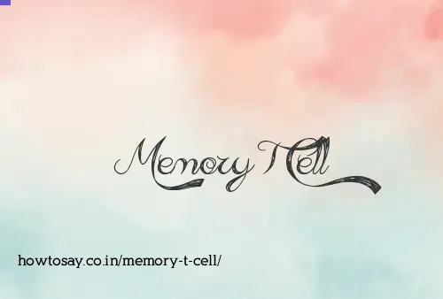 Memory T Cell