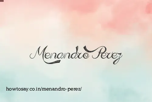 Menandro Perez