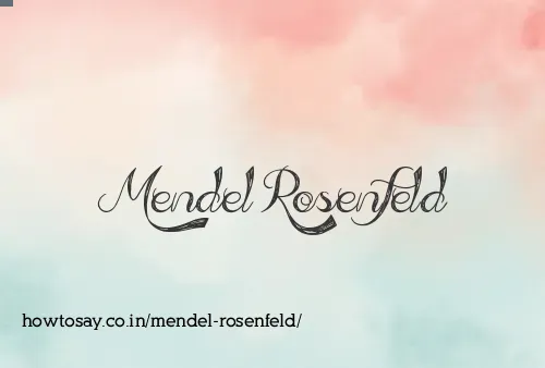 Mendel Rosenfeld
