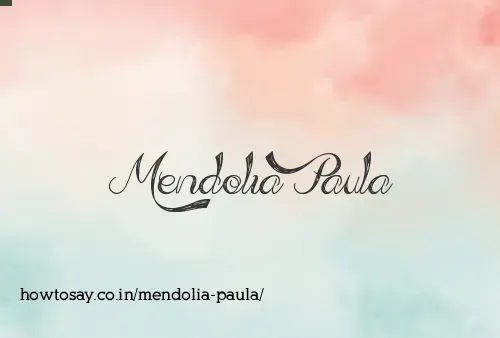 Mendolia Paula