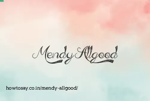 Mendy Allgood