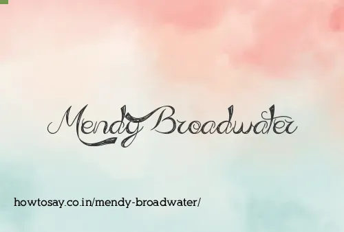 Mendy Broadwater