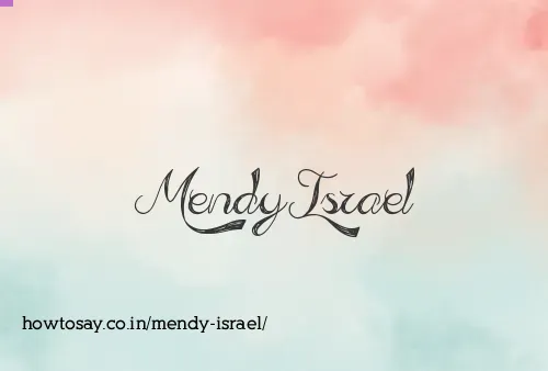 Mendy Israel