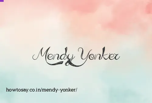 Mendy Yonker