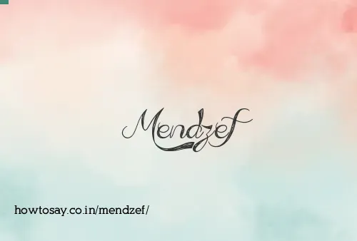 Mendzef