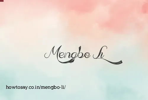 Mengbo Li